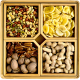 Wooden Serving Platter - 4 Compartments